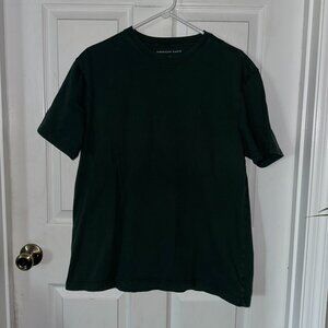 Excellent Green American Eagle Shirt Large